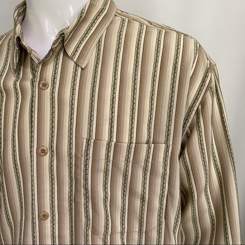 Tommy Bahama Shirt Long Sleeve Button Down Size M